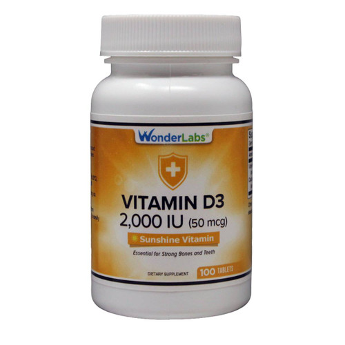 7651 - Vitamin D Natural Dry D 2000 IU