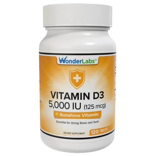 Vitamin D-3 5000 Iu | Non-oily-dry