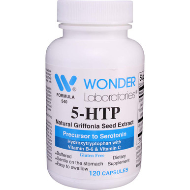 5-HTP | Natural Griffonia Seed Extract + Vitamin C and B-6