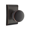 Emtek 5111-LAU-US10B Laurent Door Knob Passage Set With Neos Rosette Oil Rubbed Bronze