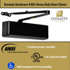 Dynasty Hardware 4401-BLK Heavy Duty Commercial Door Closer,Size 1-6, Black