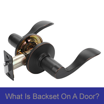 How to determine your doors backset.