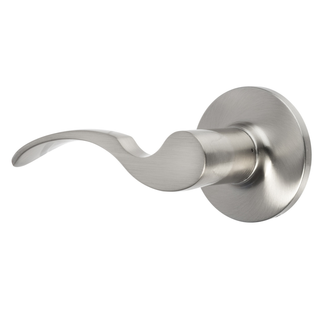 Dynasty Hardware MON-78-US15-LH Monterey Collection Door Levers, Satin Nickel