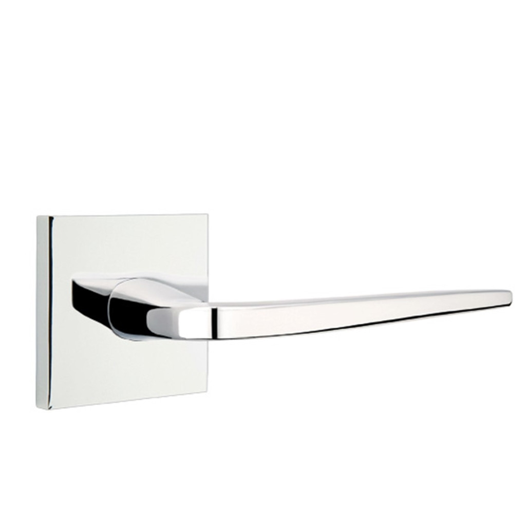 Emtek 5210-ATN-US26 Athena Door Lever Privacy Set With Square