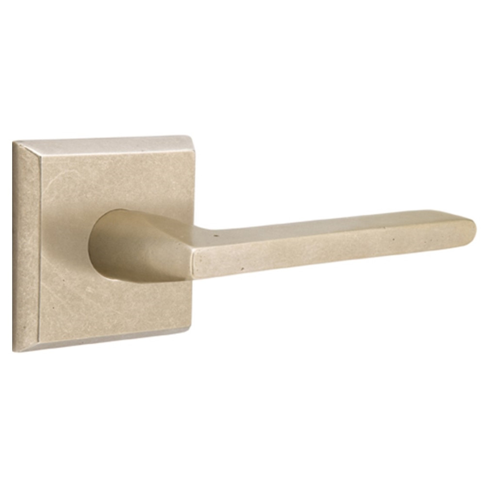 Emtek 7111LRTWB Lariat Sandcast Bronze Door Lever Passage Set With 6