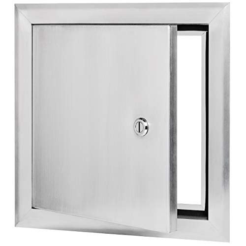 Dynasty Hardware 2400 Series Aluminum Universal Access Door 12 x 12 (Screwdriver Latch)