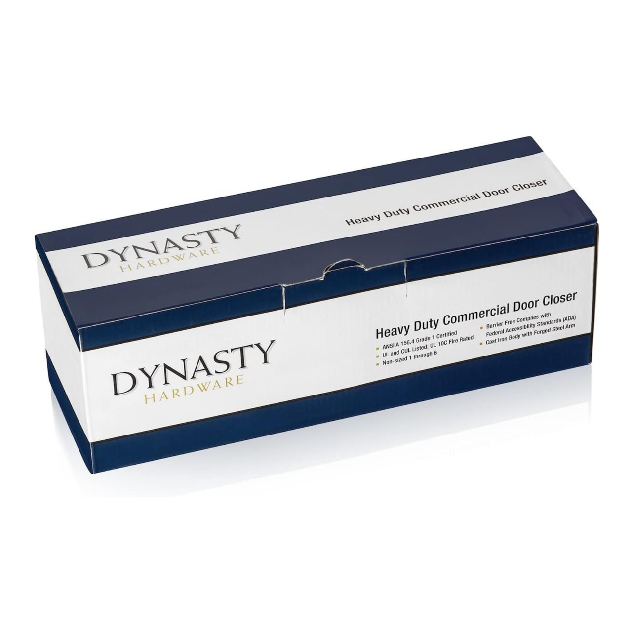 Dynasty Hardware 4401-BLK Heavy Duty Commercial Door Closer,Size 1-6, Black