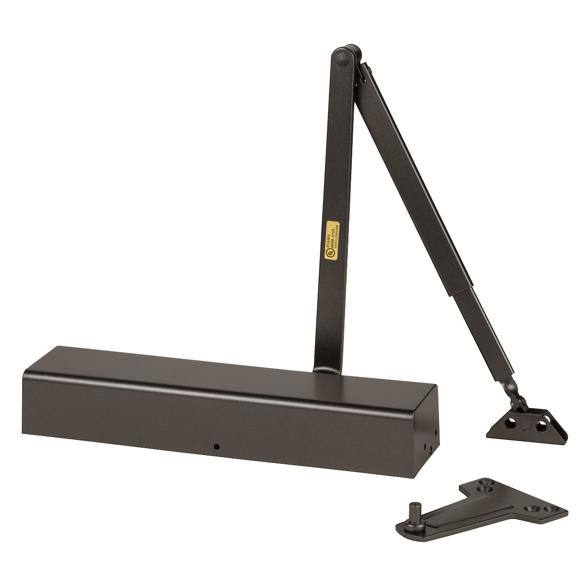 Dynasty Hardware DYN-8500-DURO Surface Mount Door Closer, Size 1-6, ADA Compliant, Duronotic Bronze