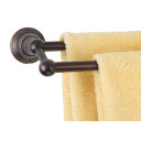 Dynasty Hardware 2216-ORB Muirfield 24" Double Towel Bar Oil Rubbed Bronze