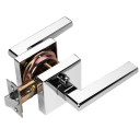 Dynasty Hardware CAP-30-US26 Capri Lever Privacy Set, Polished Chrome
