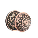 Emtek 8106-LN-US10B Lancaster Door Knob Passage Set With Lancaster Rosette Oil Rubbed Bronze