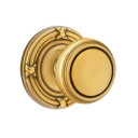 Emtek 8107-NW-US7 Norwich Door Knob Passage Set With Ribbon & Reed Rosette French Antique