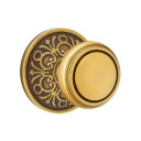 Emtek 8206-NW-US7 Norwich Door Knob Privacy Set With Lancaster Rosette French Antique