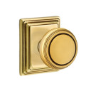 Emtek 8261-NW-US7 Norwich Door Knob Privacy Set With Wilshire Rosette French Antique