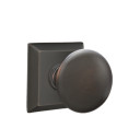 Emtek 8131-P-US10B Providence Door Knob Passage Set With Quincy Rosette Oil Rubbed Bronze