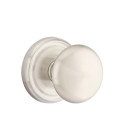 Emtek 8200-P-US15 Providence Door Knob Privacy Set With Regular Rosette Satin Nickel