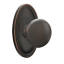 Emtek 8220-P-US10B Providence Door Knob Privacy Set With Oval Rosette Oil Rubbed Bronze