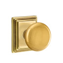 Emtek 8261-P-US7 Providence Door Knob Privacy Set With Wilshire Rosette French Antique