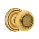 Emtek 8200-BT-US7 Belmont Door Knob Privacy Set With Regular Rosette French Antique