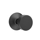 Emtek 5207-BN-US19 Bern Door Knob Privacy Set With Modern Rosette Flat Black