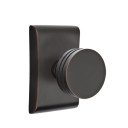 Emtek 5211-BN-US10B Bern Door Knob Privacy Set With Neos Rosette Oil Rubbed Bronze