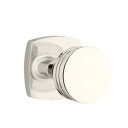 Emtek 5326-BN-US14 Bern Door Knob Privacy Set With Urban Modern Rosette Polished Nickel