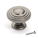 Dynasty Hardware K-3118-AN Newport Cabinet Knob, Antique Nickel