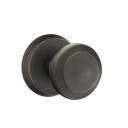 Emtek 7206-BU-MB Butte Sandcast Bronze Door Knob Privacy Set With #2 Rosette Medium Bronze