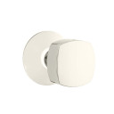 Emtek 5107-FRK-US14 Freestone Door Knob Passage Set With Modern Rosette Polished Nickel