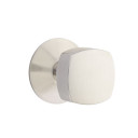 Emtek 5107-FRK-US15 Freestone Door Knob Passage Set With Modern Rosette Satin Nickel