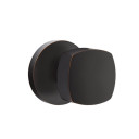 Emtek 5209-FRK-US10B Freestone Door Knob Privacy Set With Disk Rosette Oil Rubbed Bronze