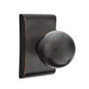 Emtek 5051-OR-US10B Orb Door Knob Dummy Set With Neos Rosette Oil Rubbed Bronze