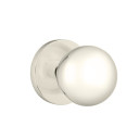 Emtek 5059-OR-US14 Orb Door Knob Dummy Set With Disk Rosette Polished Nickel