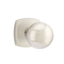 Emtek 5316-OR-US15 Orb Door Knob Passage Set With Urban Modern Rosette Satin Nickel