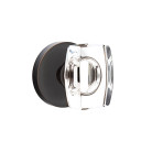 Emtek 5059-WS-US10B Windsor Door Knob Dummy Set With Disk Rosette Oil Rubbed Bronze