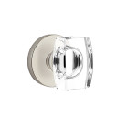 Emtek 5209-WS-US15 Windsor Door Knob Privacy Set With Disk Rosette Satin Nickel