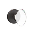 Emtek 5059-HT-US10B Hampton Door Knob Dummy Set With Disk Rosette Oil Rubbed Bronze