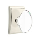 Emtek 5111-HT-US14 Hampton Door Knob Passage Set With Neos Rosette Polished Nickel