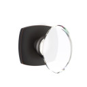 Emtek 5316-HT-US10B Hampton Door Knob Passage Set With Urban Modern Rosette Oil Rubbed Bronze