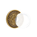 Emtek 8056-BL-US7 Bristol Crystal Door Knob Dummy Set With Lancaster Rosette French Antique