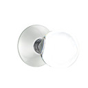 Emtek 5107-BL-US26 Bristol Door Knob Passage Set With Modern Rosette Polished Chrome