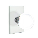 Emtek 5112-BL-US26 Bristol Door Knob Passage Set With Modern Rectangular Rosette Polished Chrome