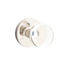 Emtek 5209-BL-US14 Bristol Door Knob Privacy Set With Disk Rosette Polished Nickel