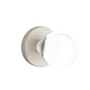 Emtek 5209-BL-US15 Bristol Door Knob Privacy Set With Disk Rosette Satin Nickel