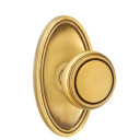 Emtek 8520-NW-US7 Norwich Door Knob Dummy Set With Oval Rosette French Antique