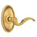 Emtek 8220-C-US7 Cortina Door Lever Privacy Set With Oval Rosette French Antique