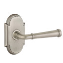 Emtek 8208-ME-US15A Merrimack Door Lever Privacy Set With #8 Rosette Pewter