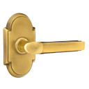 Emtek 8108-M-US7 Milano Door Lever Passage Set With #8 Rosette French Antique