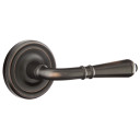 Emtek 8200-T-US10B Turino Door Lever Privacy Set With Regular Rosette Oil Rubbed Bronze