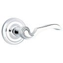 Emtek 8100-CV-US26 Coventry Door Lever Passage Set With Regular Rosette Polished Chrome